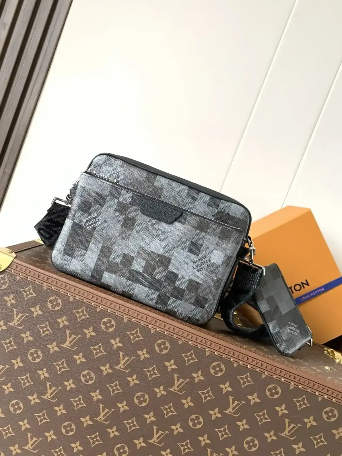 Louis Vuitton Damier Canvas Crossbody Bag product photo from LabelPicks