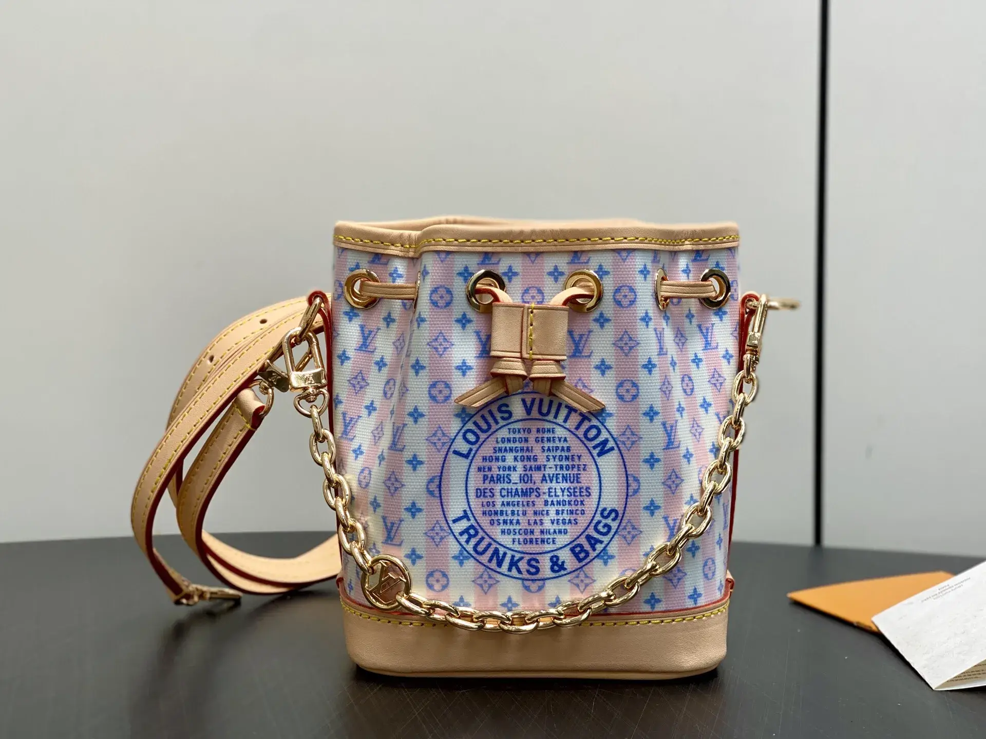 Louis Vuitton Canvas and Leather Bucket Bag product photo from LabelPicks