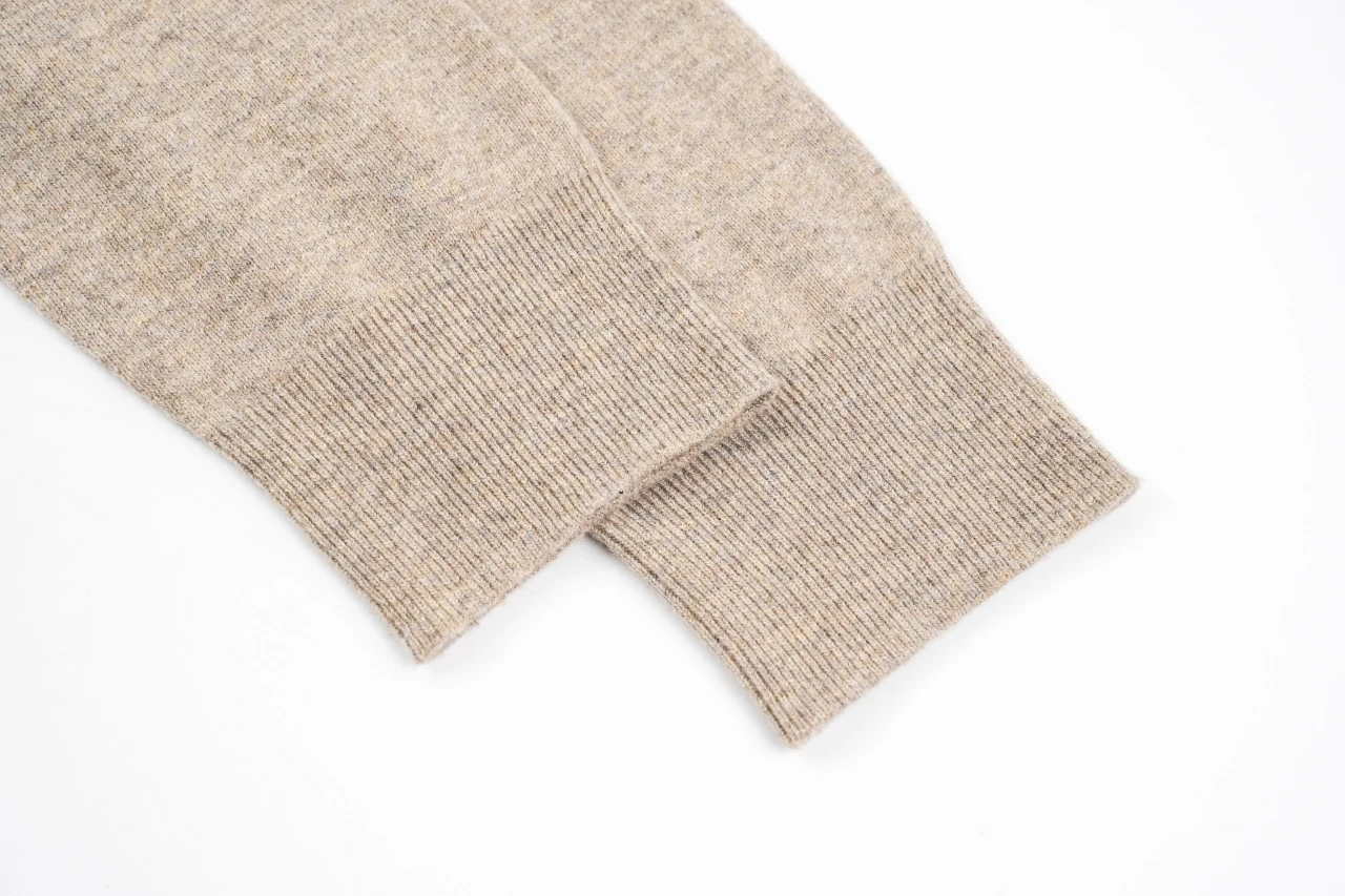 Burberry Beige Signature Embroidered Knit Cardigan product photo from LabelPicks