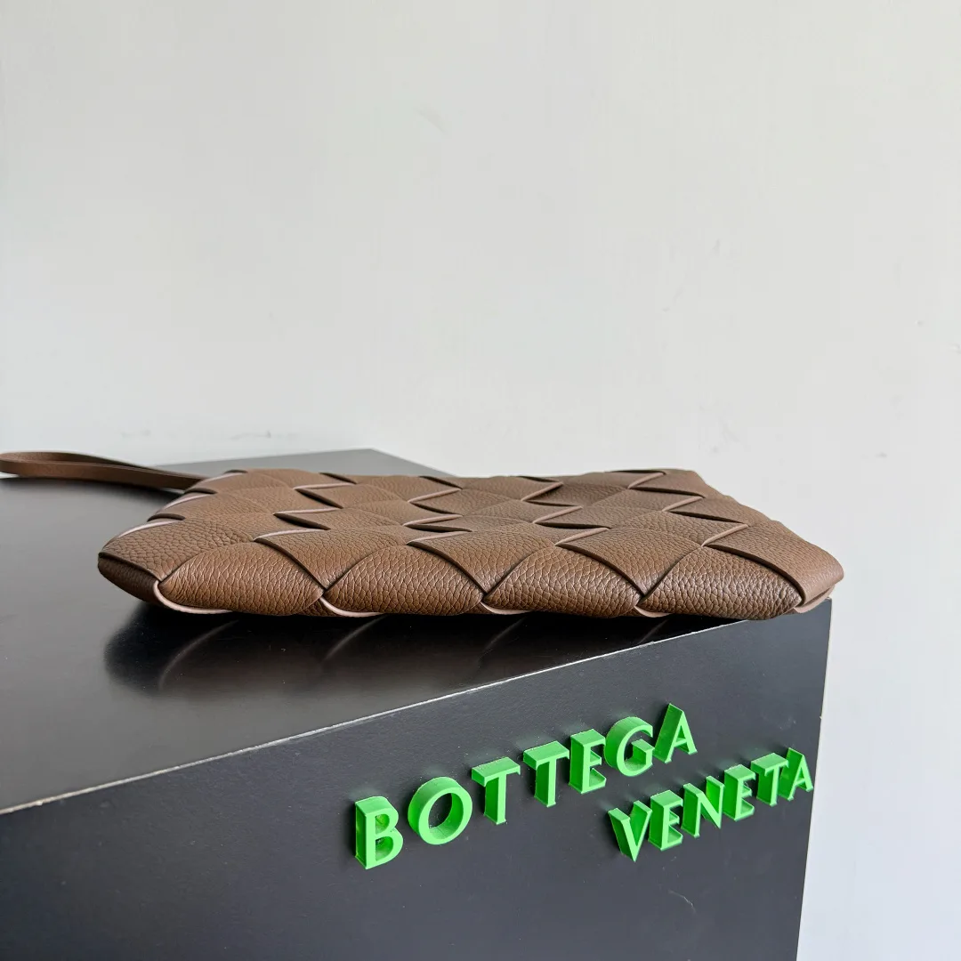Bottega Veneta Grained Leather Diago Clutch product photo from LabelPicks