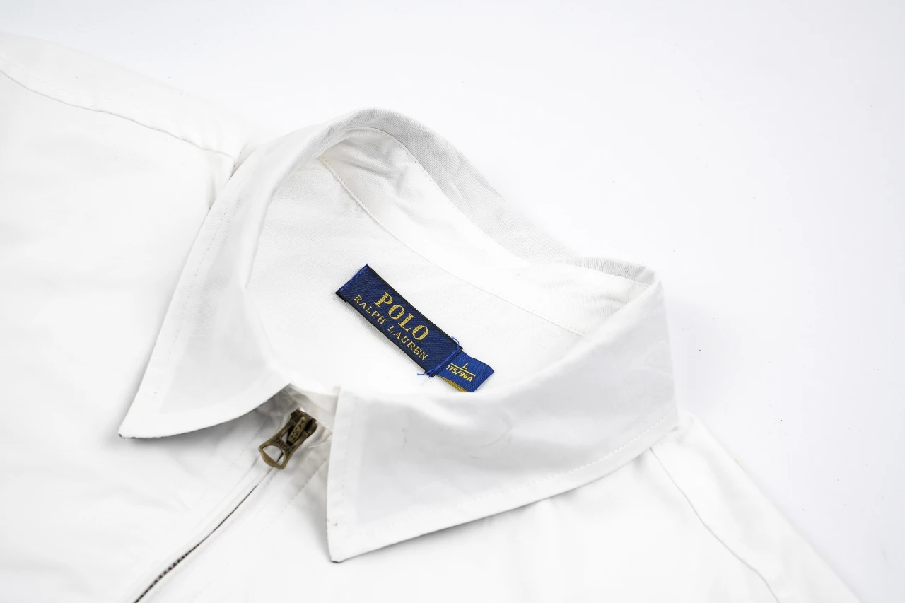 Ralph Lauren White Pony Embroidered Stand Collar Jacket product photo from LabelPicks