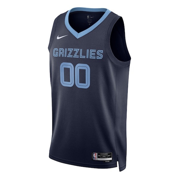 Memphis Grizzlies Nike Unisex Swingman Custom Jersey Navy - Icon Edition