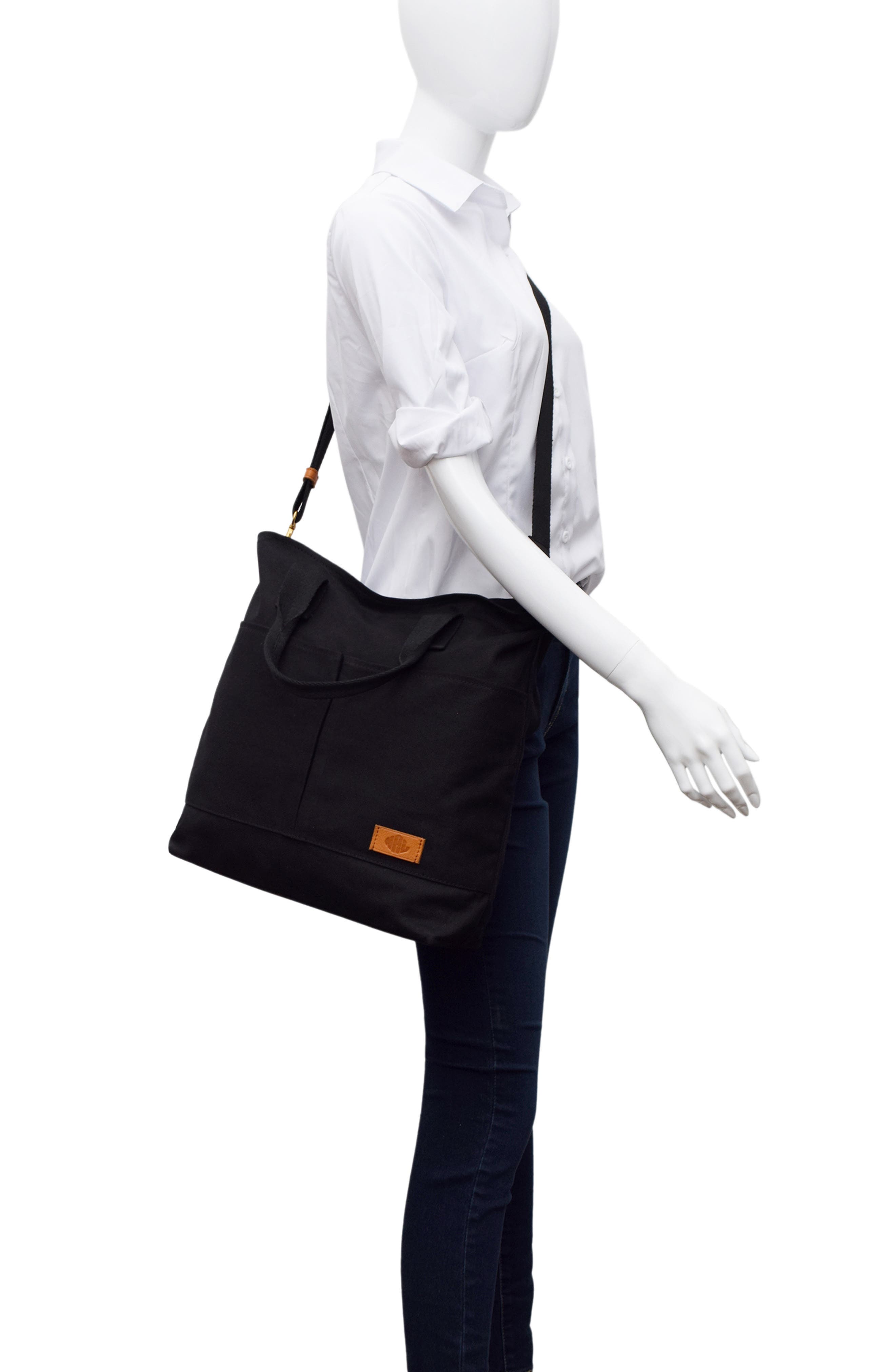 New Amsterdam Leatherworks Ayla Canvas Tote Bag