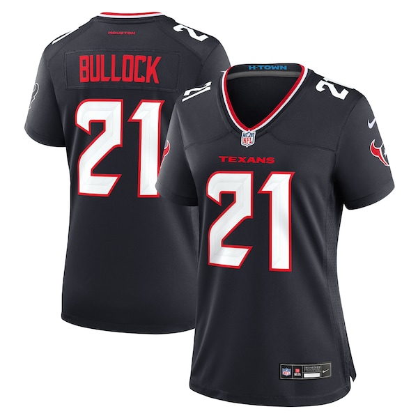 Calen Bullock Houston Texans Nike Women's Team Game Jersey -  Navy