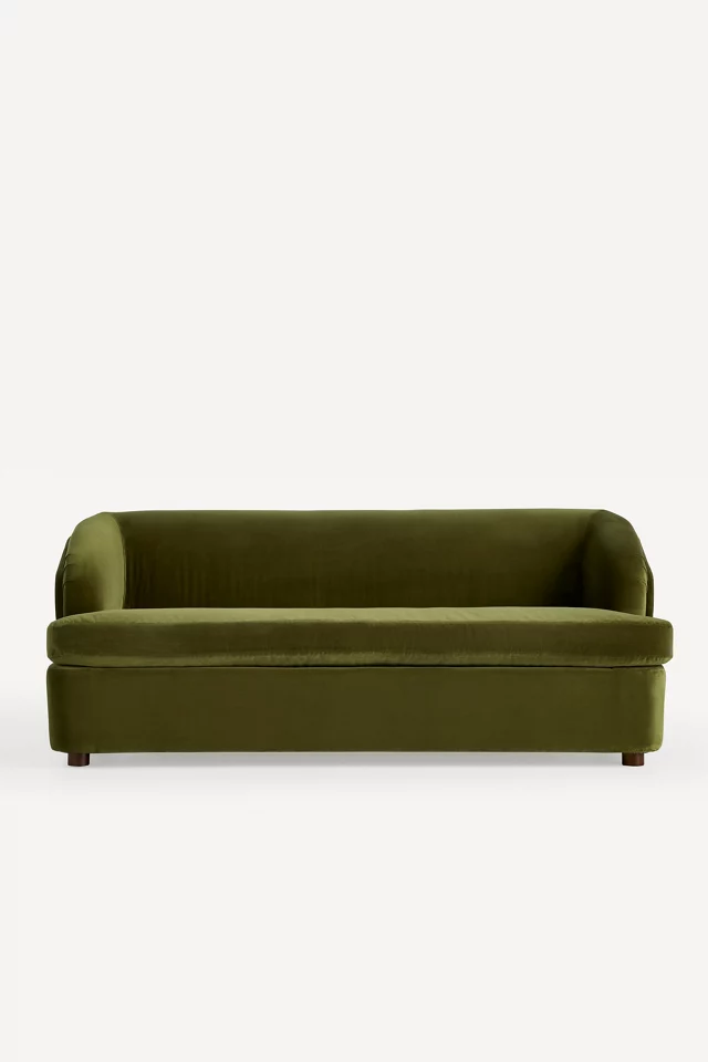 Artichoke Velvet Sleeper Sofa
