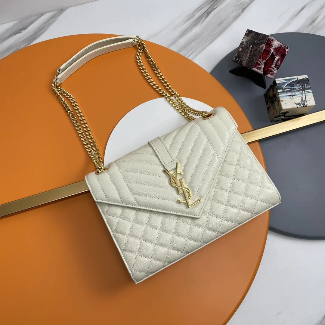 Saint Laurent Quilted Leather Shoulder Bag product photo from LabelPicks