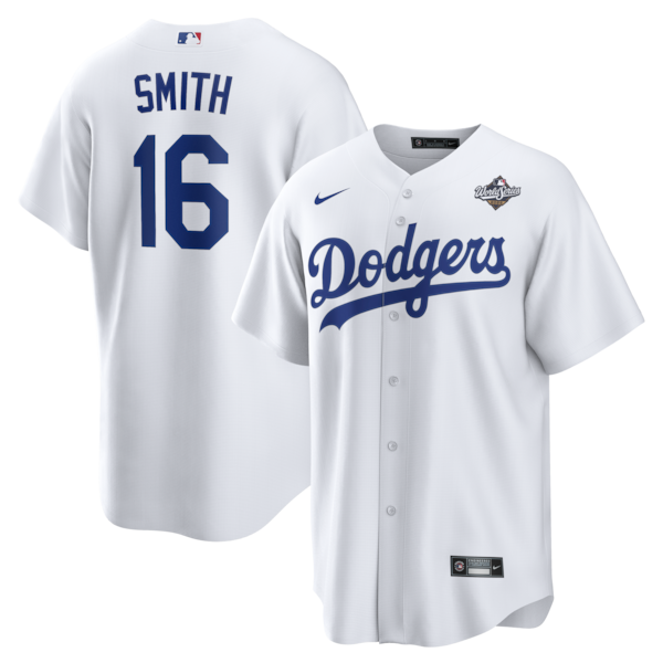 Will Smith Los Angeles Dodgers Nike 2025 World Series Home Replica Player Jersey - White