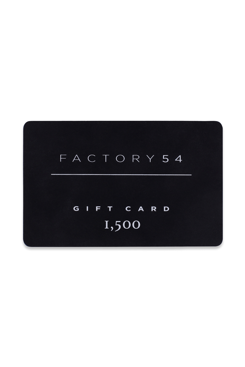 GIFT CARD גיפט קארד על סך 1,500 שקלים