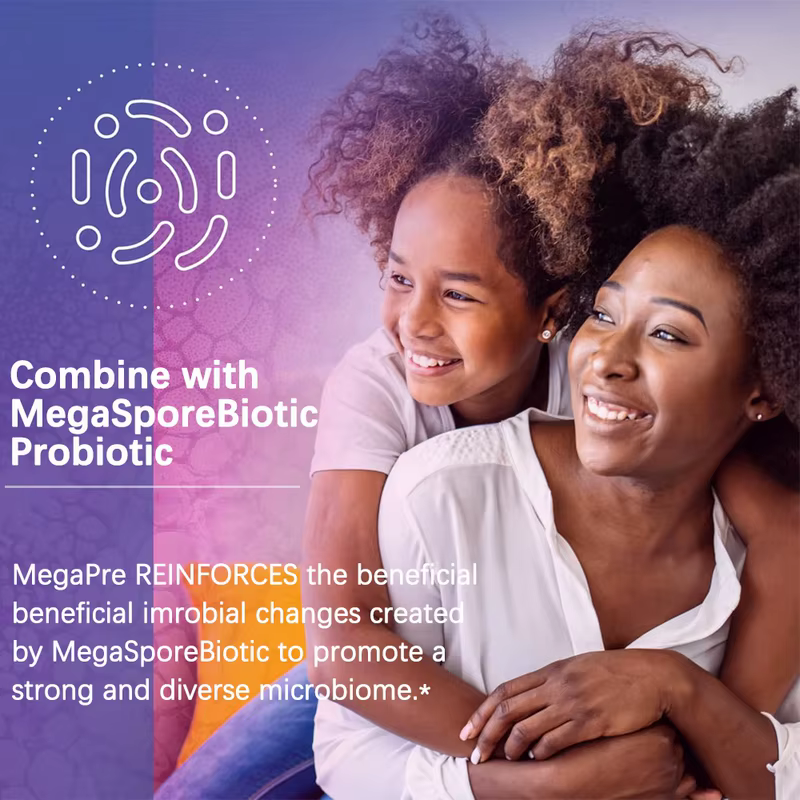 MegaSporeBiotic Probiotics Capsule for Digestive & Gut Health - Men's & Women's Probiotic Nutritional Supplements with Spore-Based