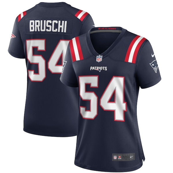 Tedy Bruschi New England Patriots Nike Women's Game Retired Player Jersey - Navy/Red