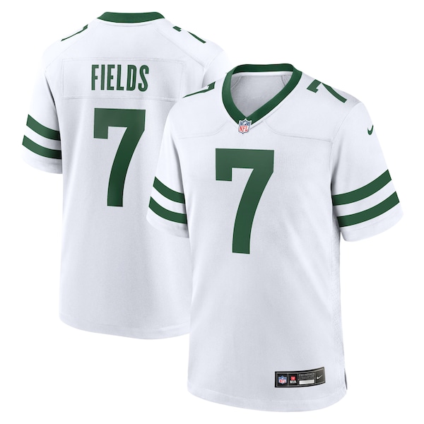 Justin Fields New York Jets Nike Game Jersey - Legacy White
