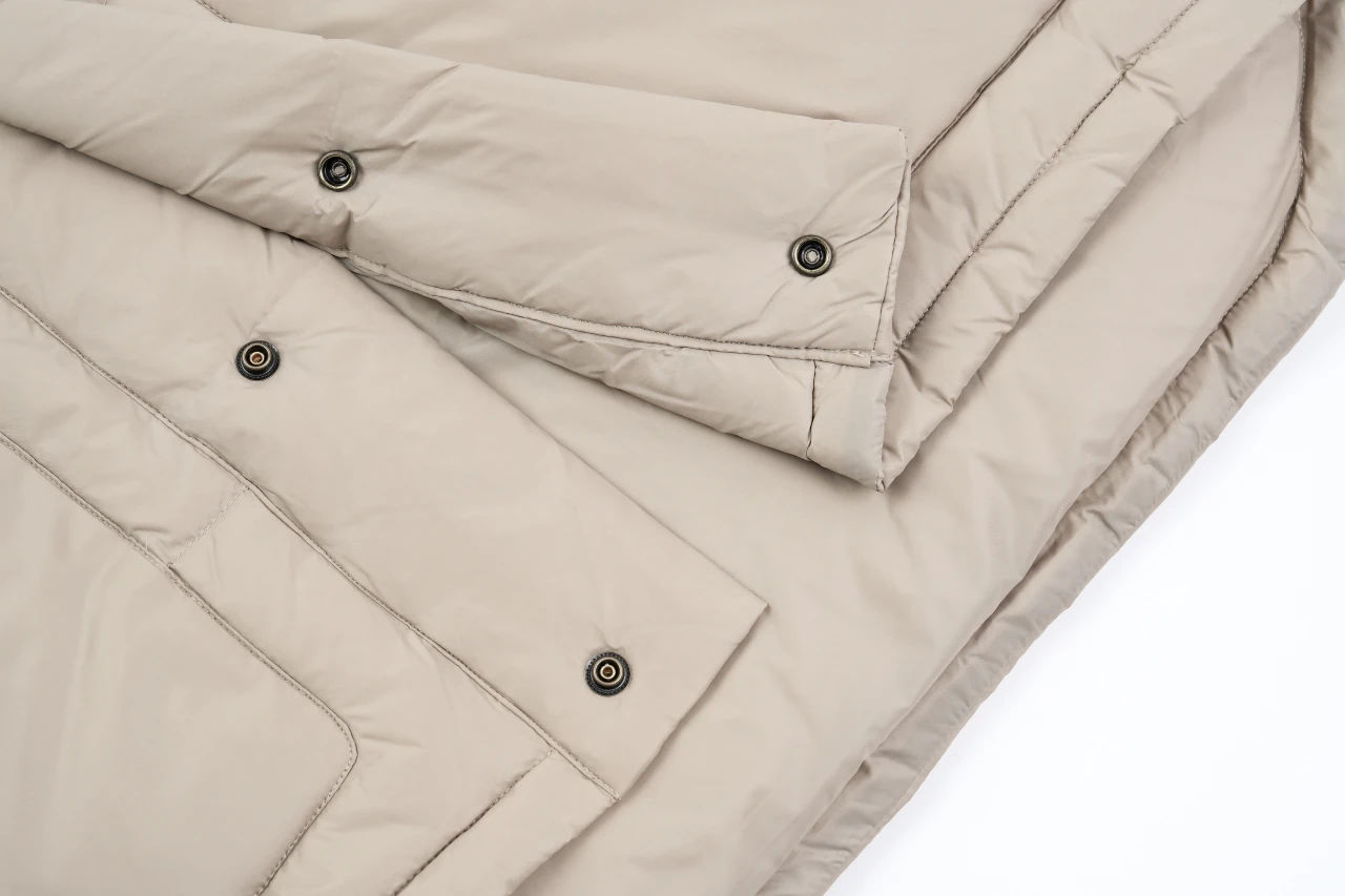 CELINE Beige Quilted Triomphe Stand-Collar Vest product photo from LabelPicks