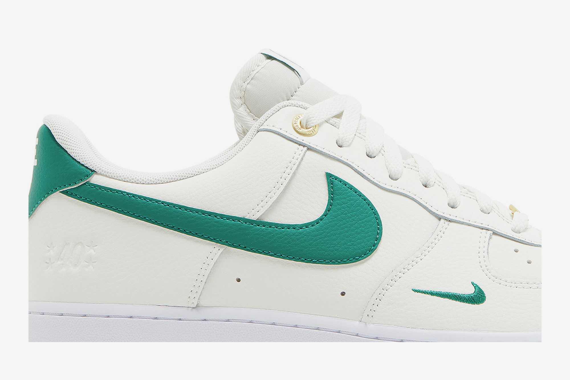Nike Air Force 1 ’07 LV8 ’40th Anniversary – Sail Malachite’ DQ7658-101