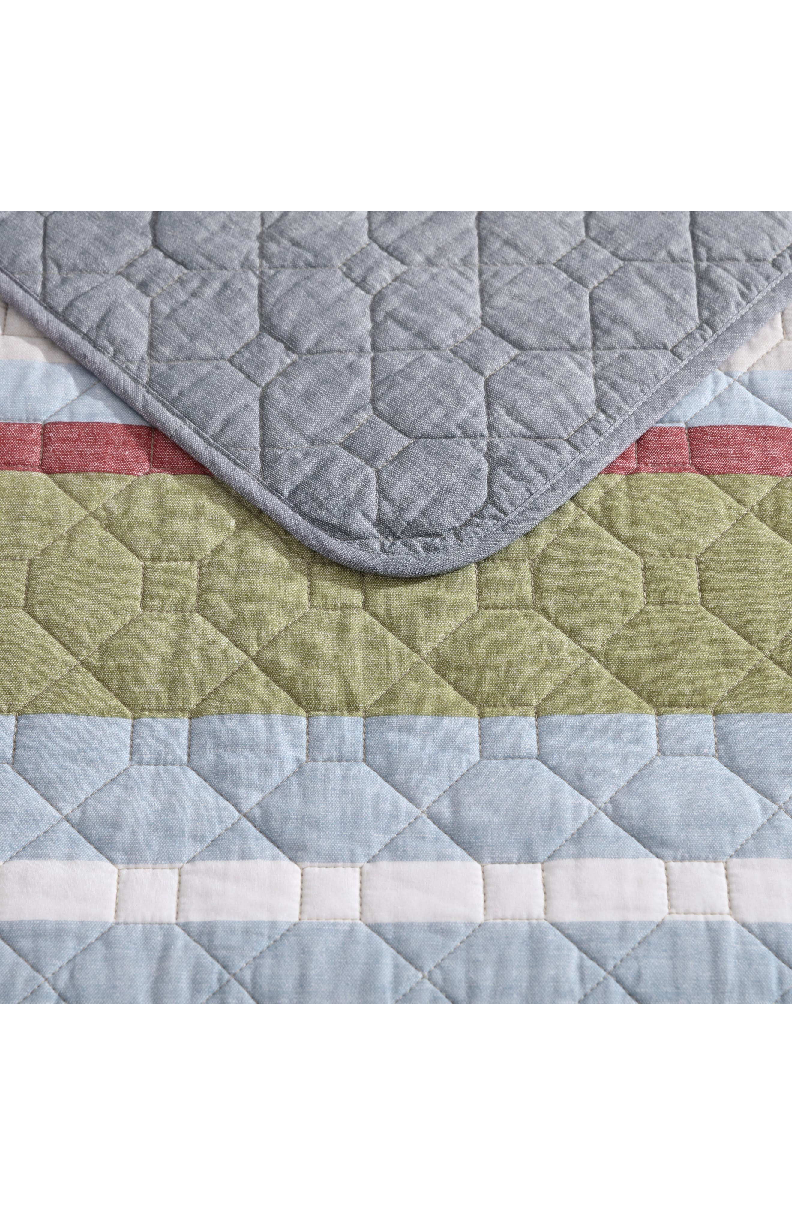 Eddie Bauer Salmon Ladder Cotton Quilt 3-Piece Set