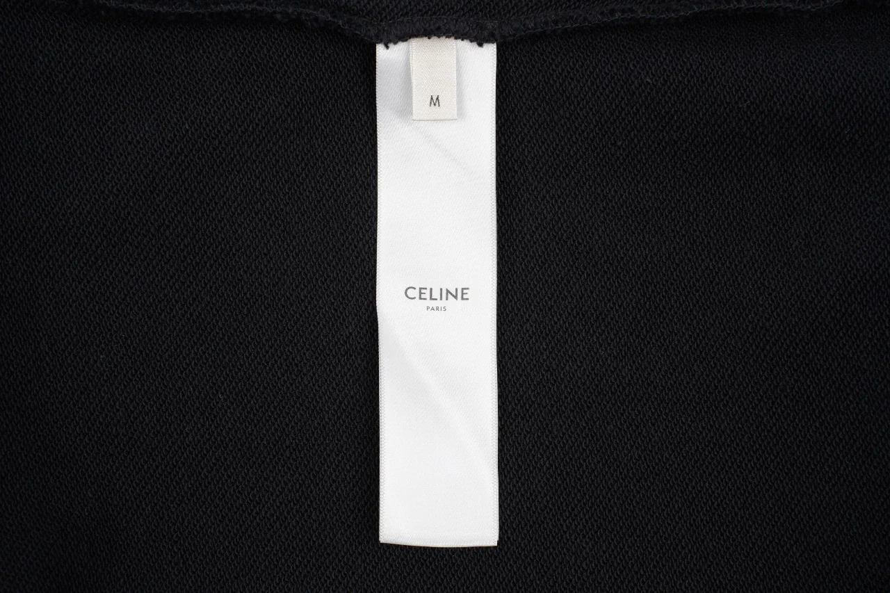 CELINE Black Triomphe Logo Crewneck Sweatshirt product photo from LabelPicks