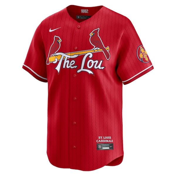 St. Louis Cardinals Nike City Connect Limited Jersey - Red