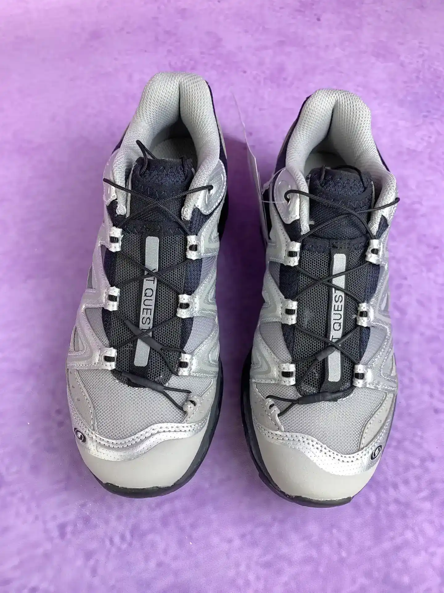Salomon XT-Quest “Black Silver Asphalt” Shoes product photo from LabelPicks