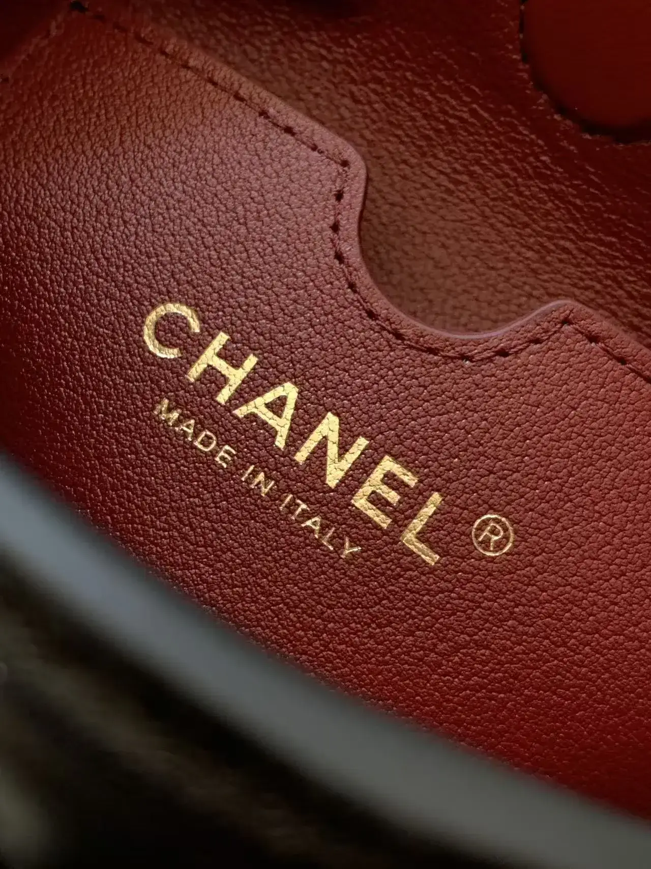 Chanel Burgundy Quilted Leather Shoulder Bag product photo from LabelPicks
