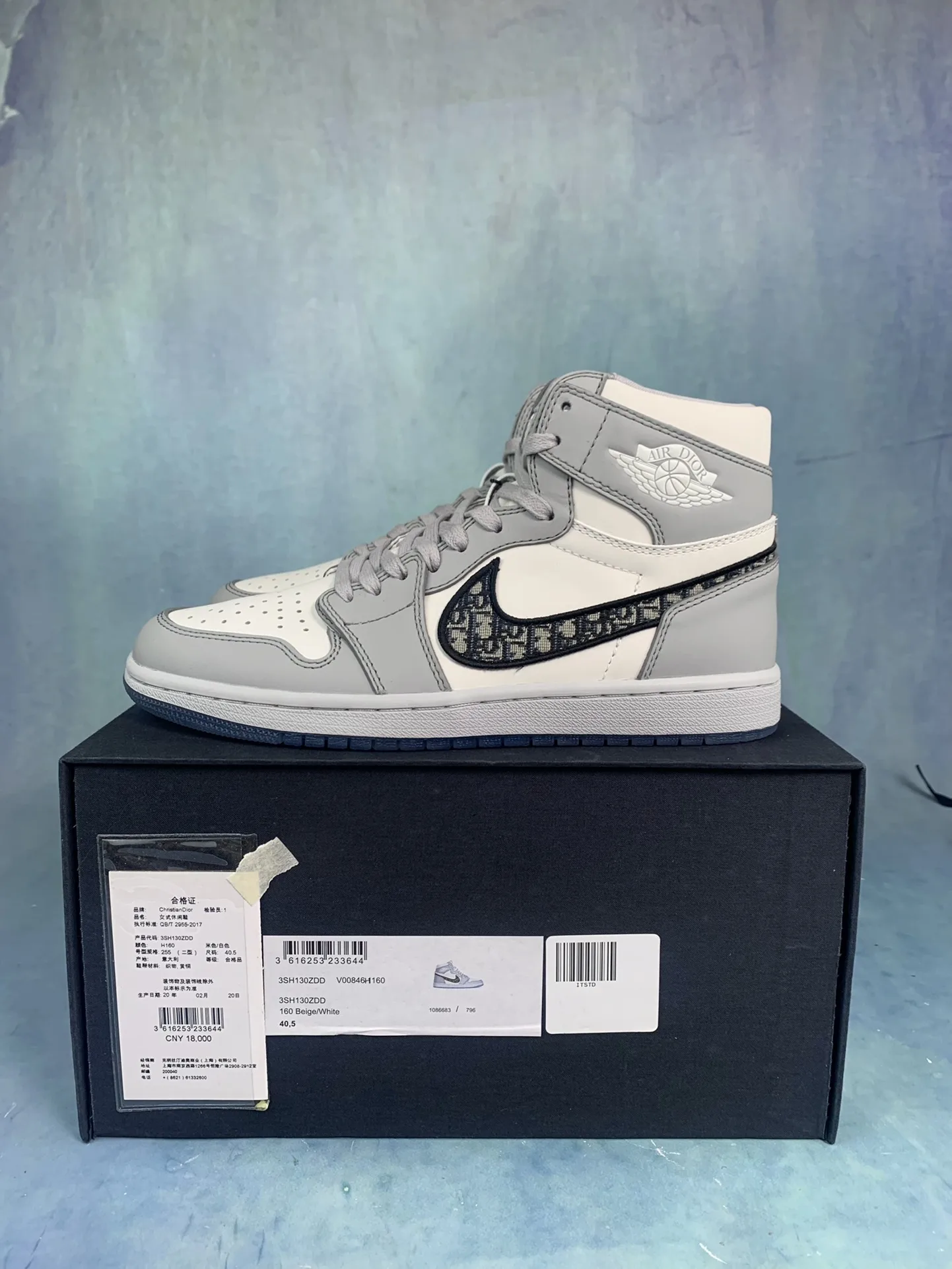 Dior x Air Jordan 1 High OG Sneaker product photo from LabelPicks