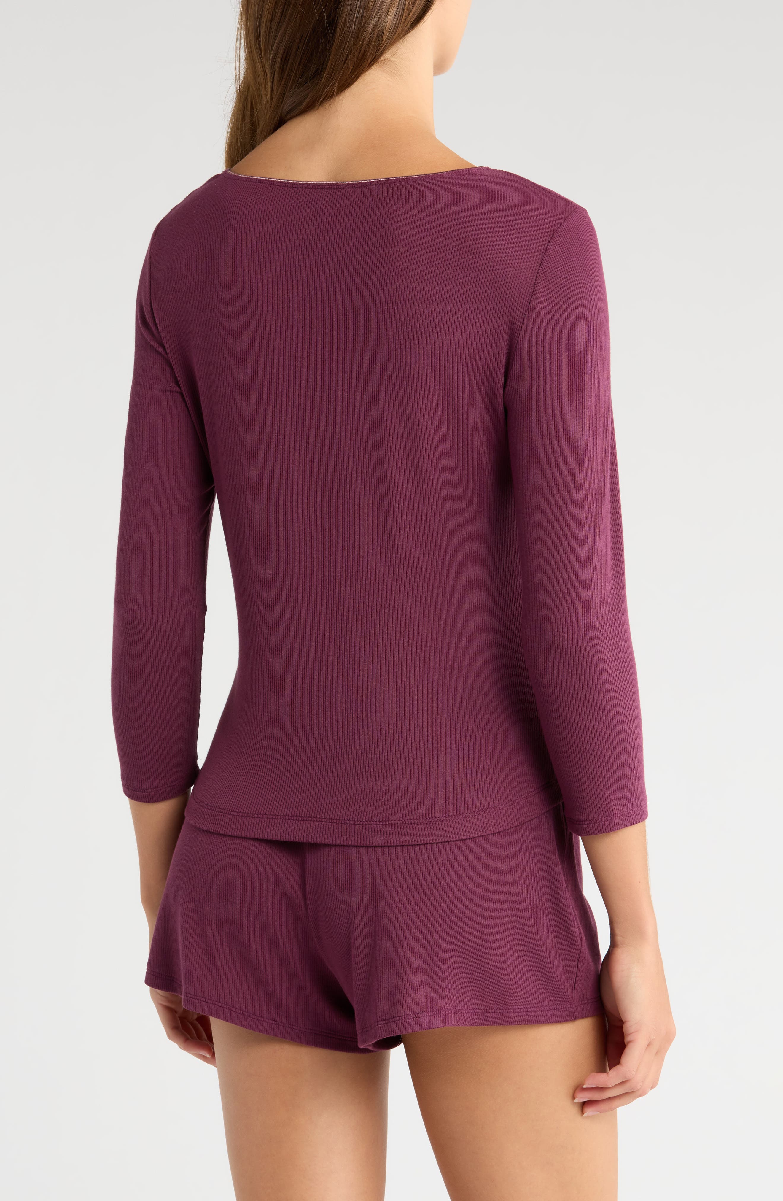Natori Rib Essentials Short Pajamas