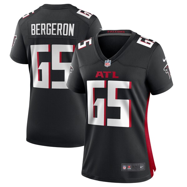 Matthew Bergeron Atlanta Falcons Nike Women's Team Game Jersey -  Black