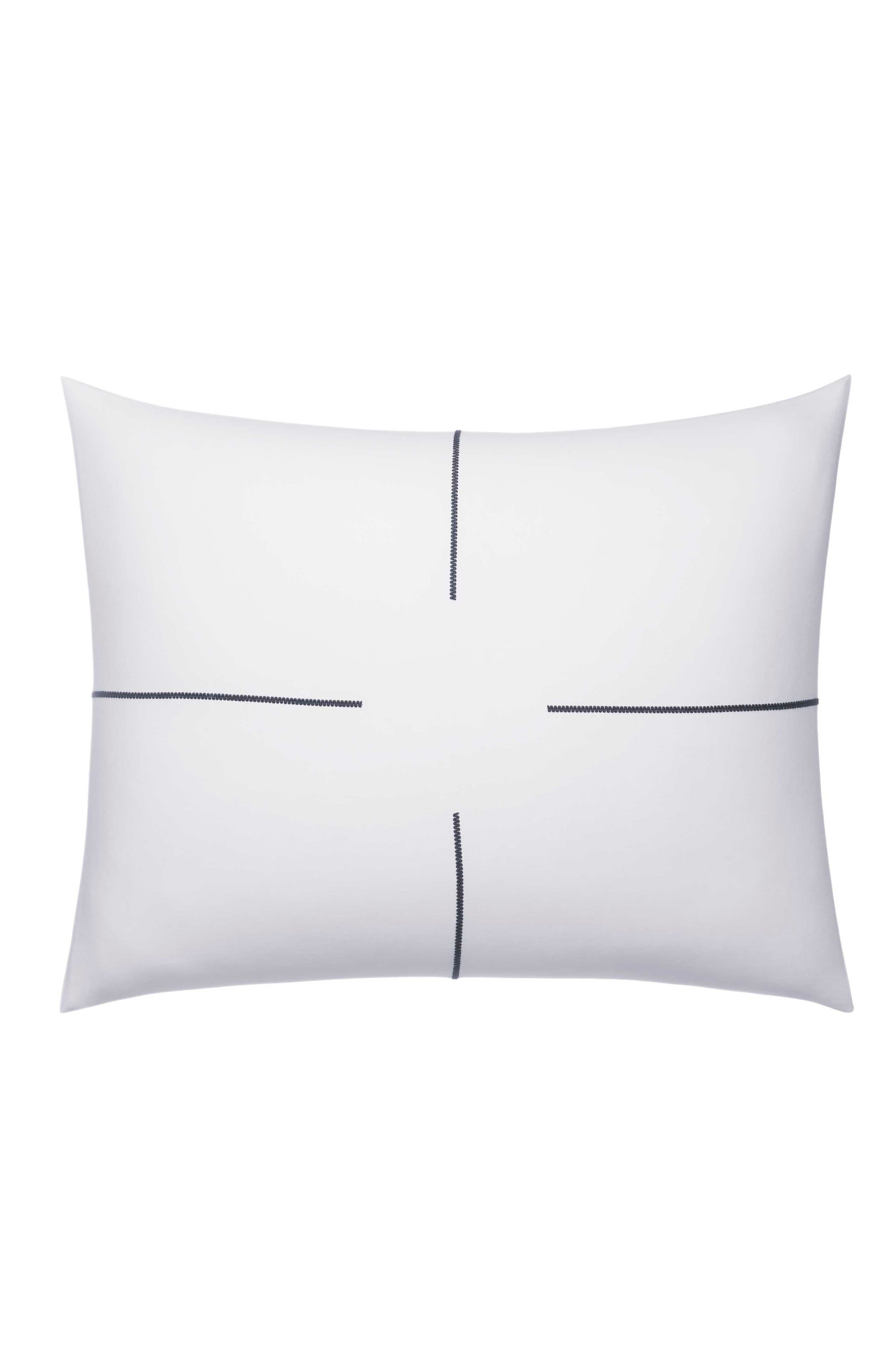 Vera Wang Zigzag Cotton Sateen Comforter & Sham Set