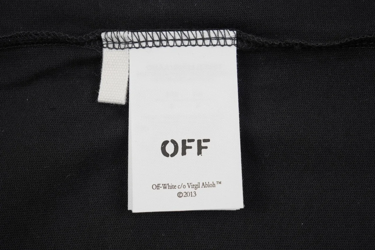 Off-White Black Pink Cherry Blossom Arrow T-Shirt product photo from LabelPicks
