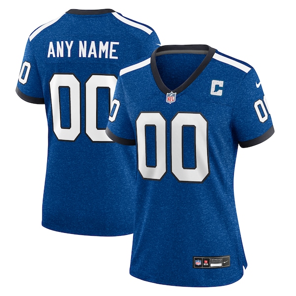 Indianapolis Colts Nike Women's Indiana Nights Alternate Custom Game Jersey - Royal