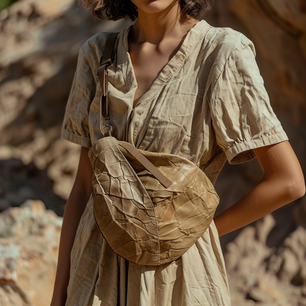 Crinkled Underarm Bags