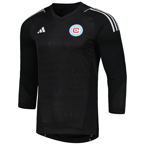 Chicago Fire adidas 2024 Goalkeeper Long Sleeve Replica Jersey - Black