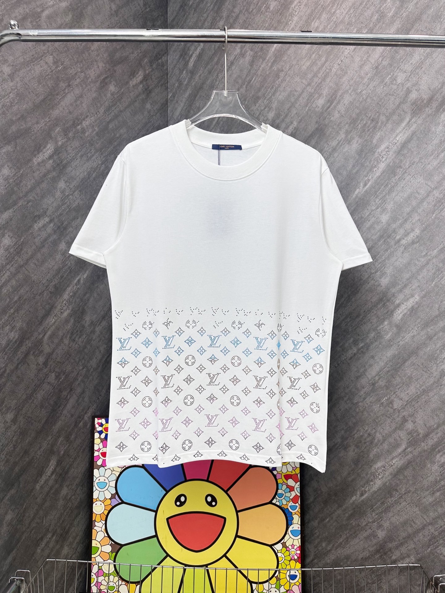 0509 Cloud Print T-Shirt