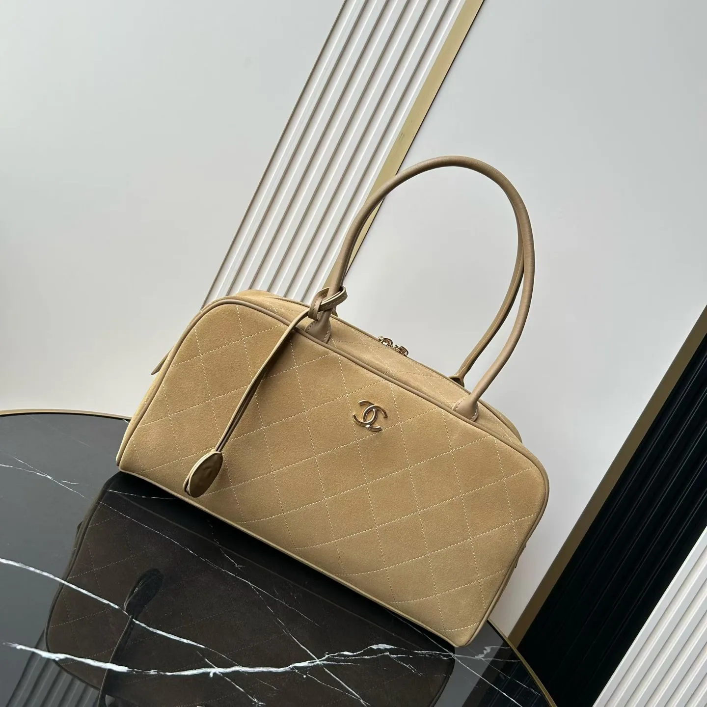 Chanel Quilted Leather Top Handle Bag product photo from LabelPicks