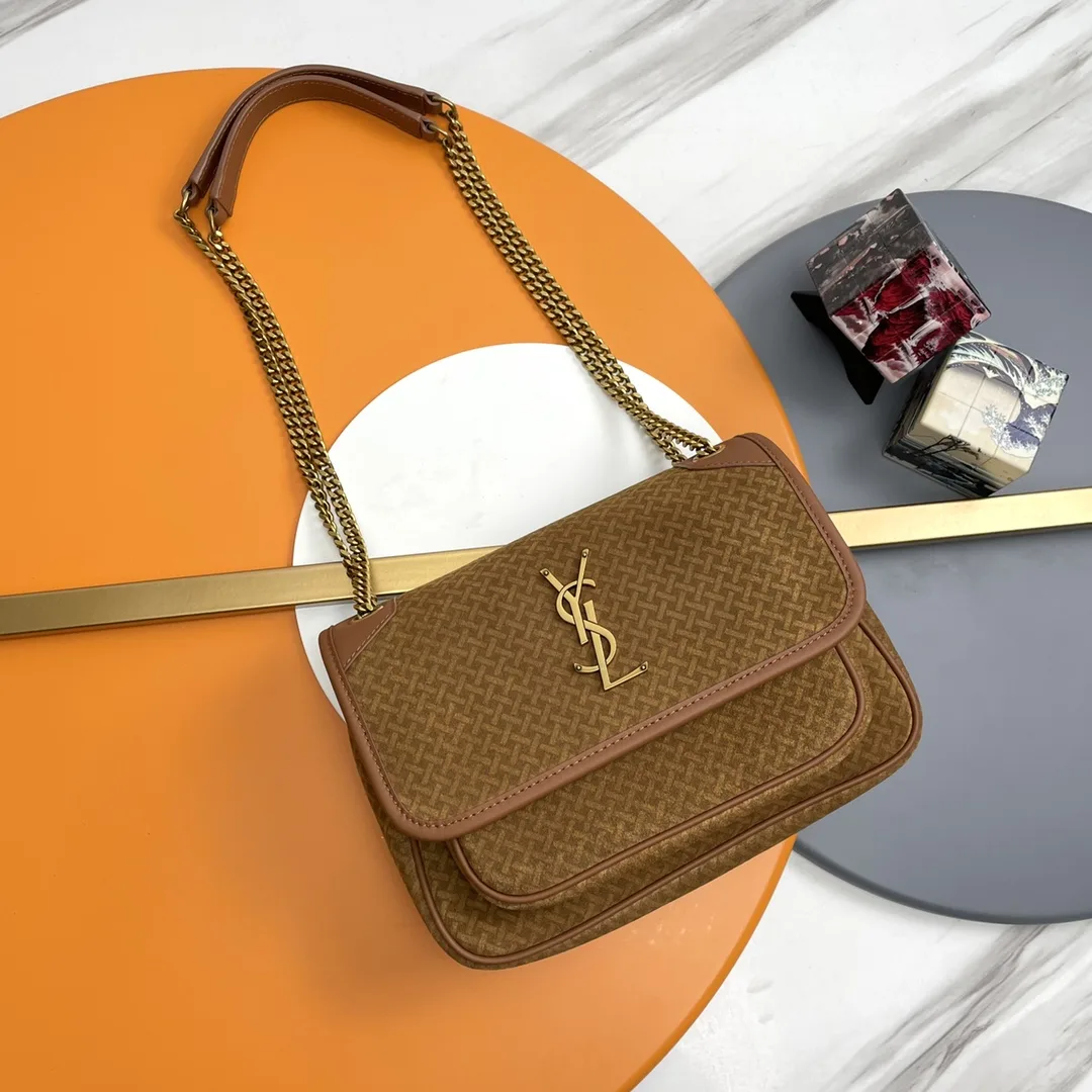 Saint Laurent Niki Calfskin Shoulder Bag product photo from LabelPicks