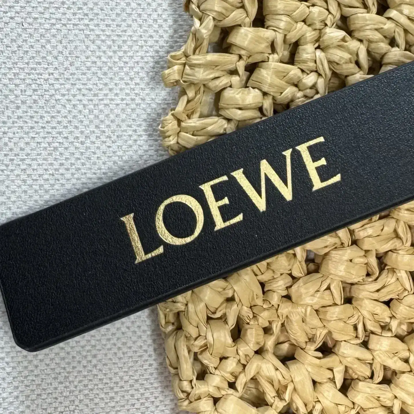 Loewe Straw Woven Hobo Bag product photo from LabelPicks