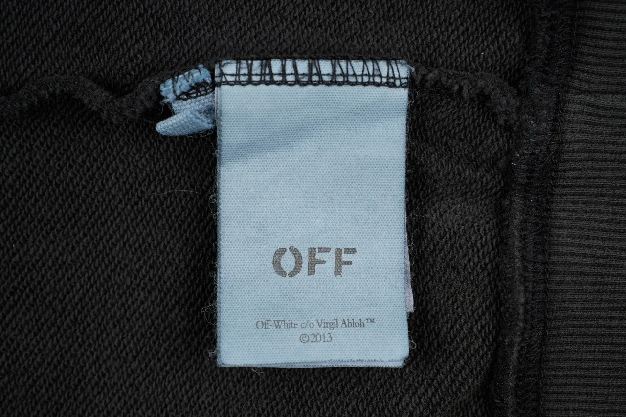 Off-White Black Madonna Painting Back Graphic Hoodie product photo from LabelPicks
