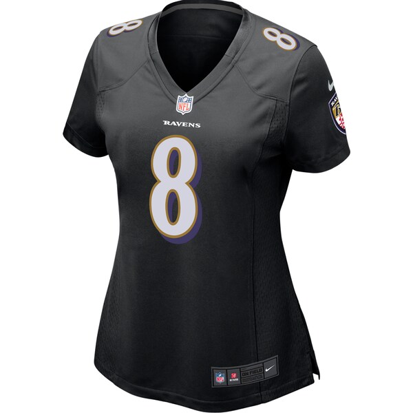 Lamar Jackson Baltimore Ravens Nike Women's Game Event Jersey - Black