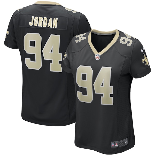 Cameron Jordan New Orleans Saints Nike Women's Game Jersey - Black/White
