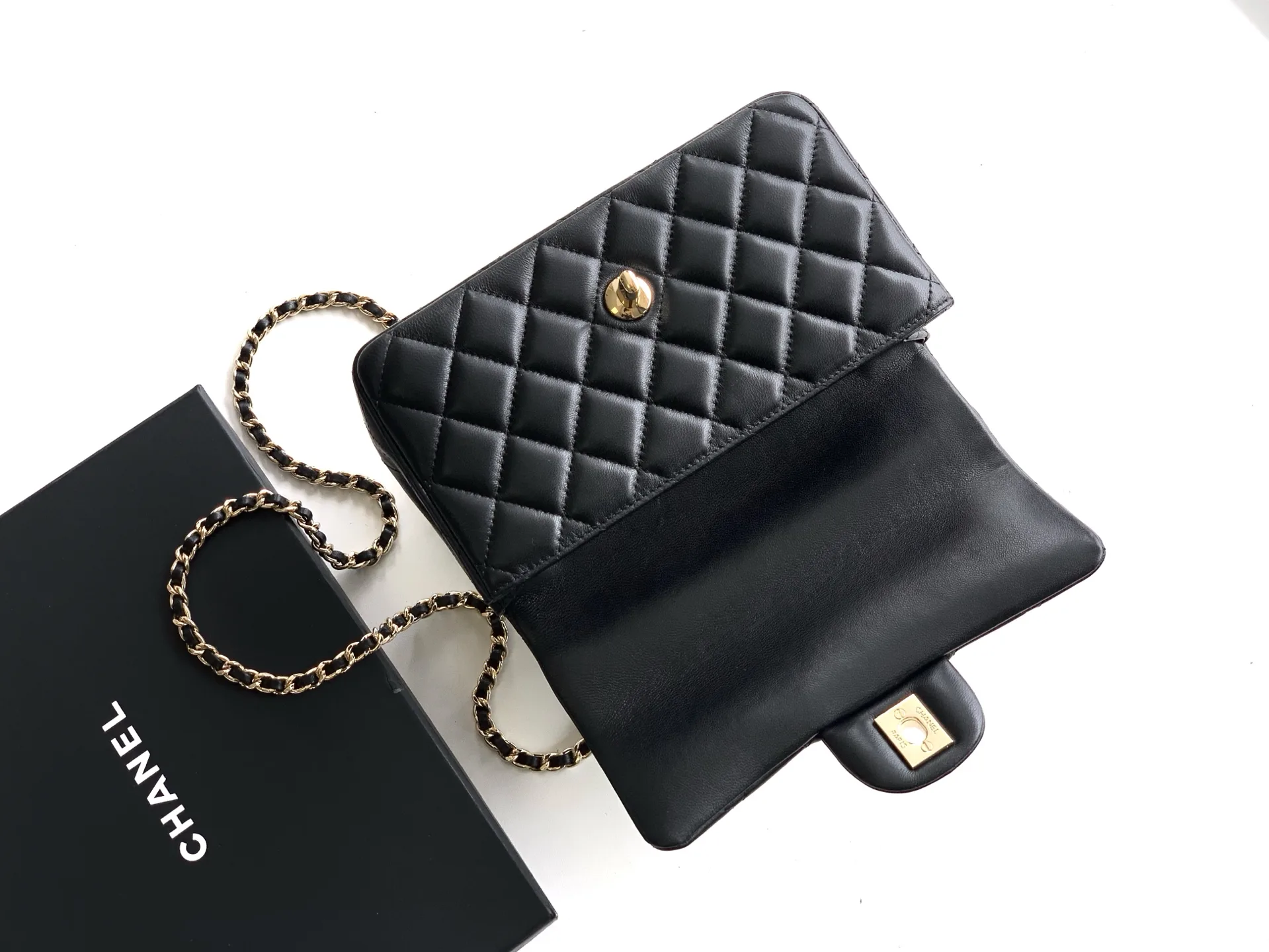 Chanel Lambskin Classic Flap Crossbody Bag product photo from LabelPicks