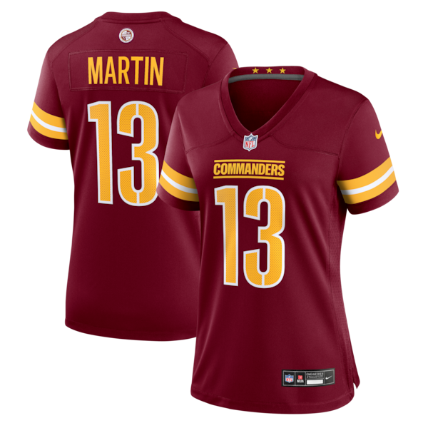 Tay Martin Washington Commanders Nike Women's Team Game Jersey -  Burgundy