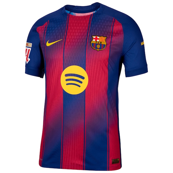 Barcelona Nike 2025/26 Home Authentic Custom Jersey - Navy