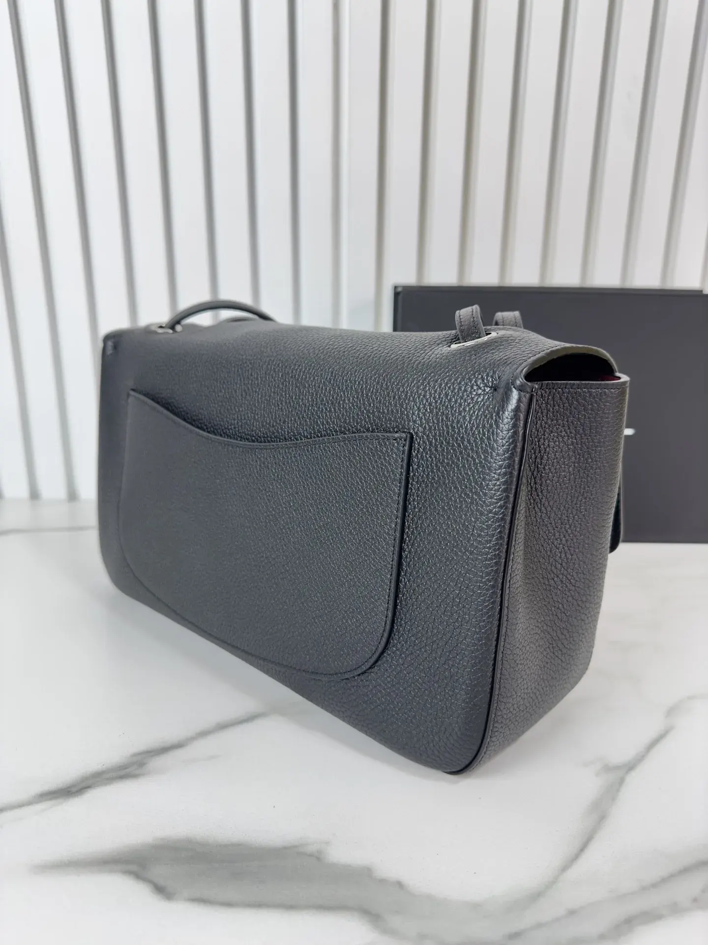 Chanel Classic Flap Grained Leather Crossbody Bag product photo from LabelPicks