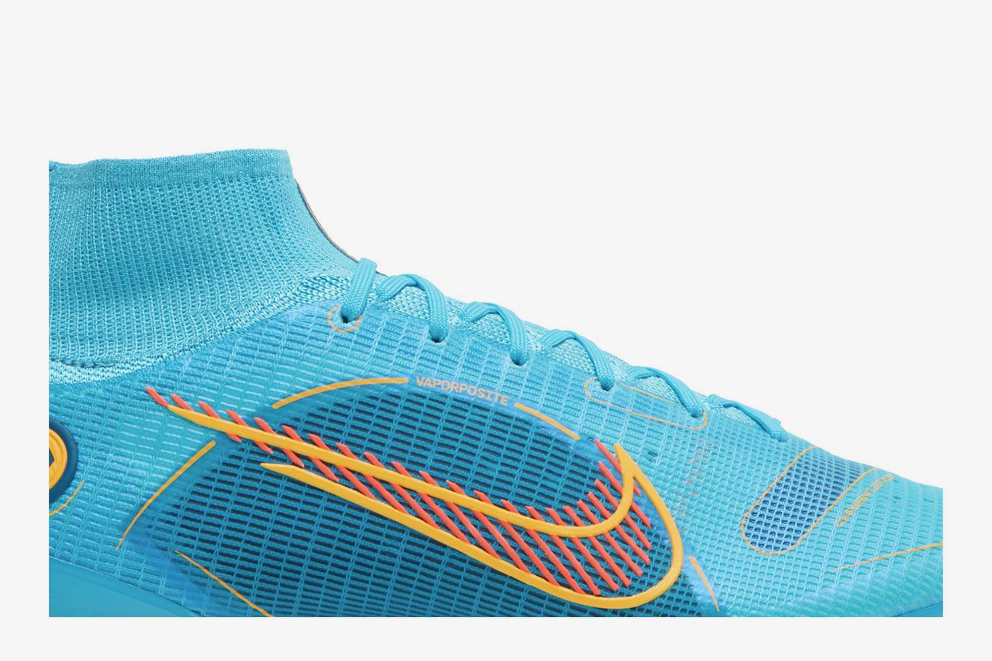 Nike Mercurial Superfly 8 Elite FG ‘Chlorine Blue Laser Orange’ DJ2839-484