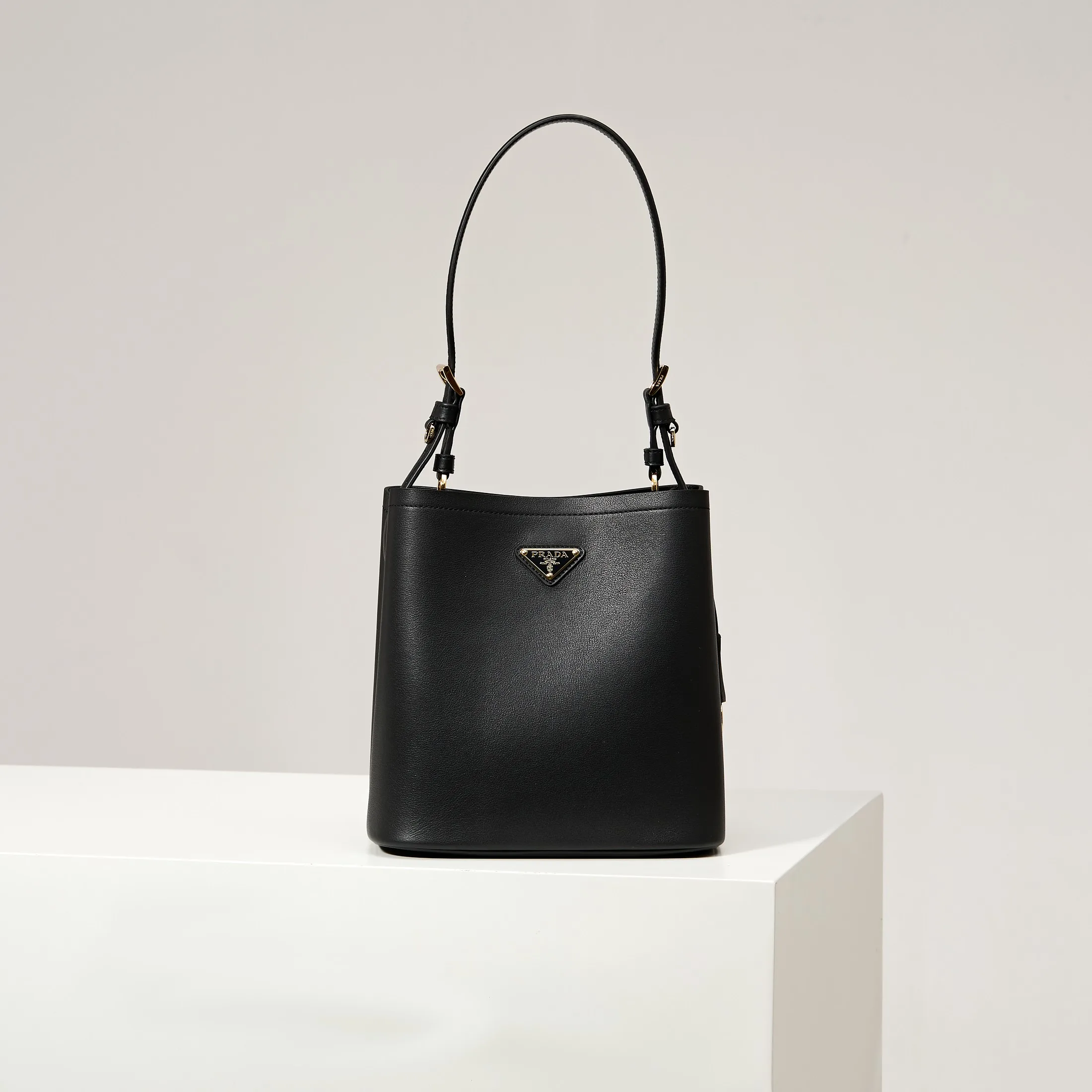 Prada Black Bucket Bag product photo from LabelPicks