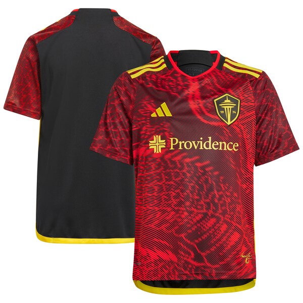 Seattle Sounders FC adidas Youth 2024 The Bruce Lee Kit Replica Jersey – Red