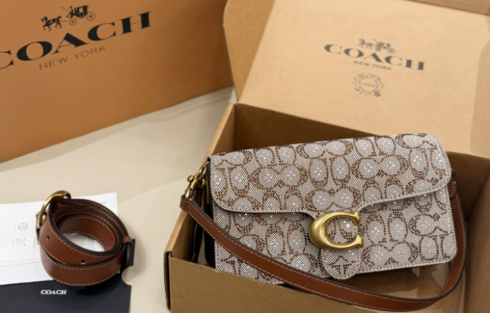 COACH Tabby 26 Full Diamond Bag
