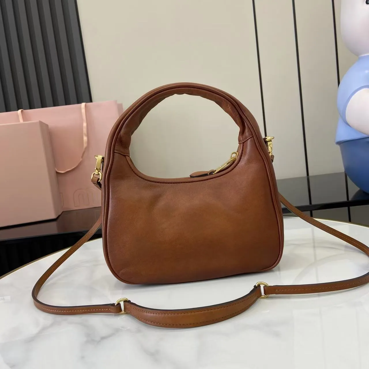 Miu Miu Brown Calfskin Hobo Bag product photo from LabelPicks