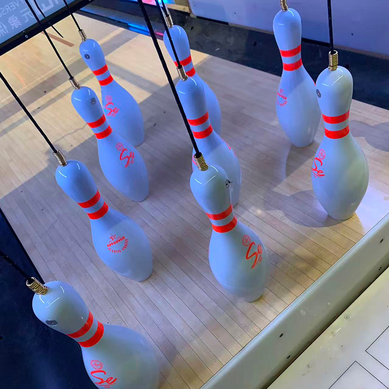 Reliable bowling pins designed to work with the automatic pinsetting system