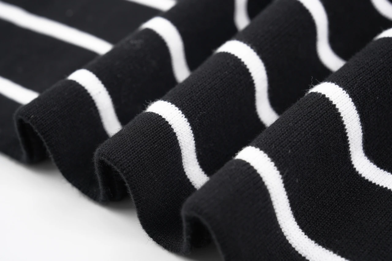Ralph Lauren Black Stripe Pony Embroidered Knit T-Shirt product photo from LabelPicks