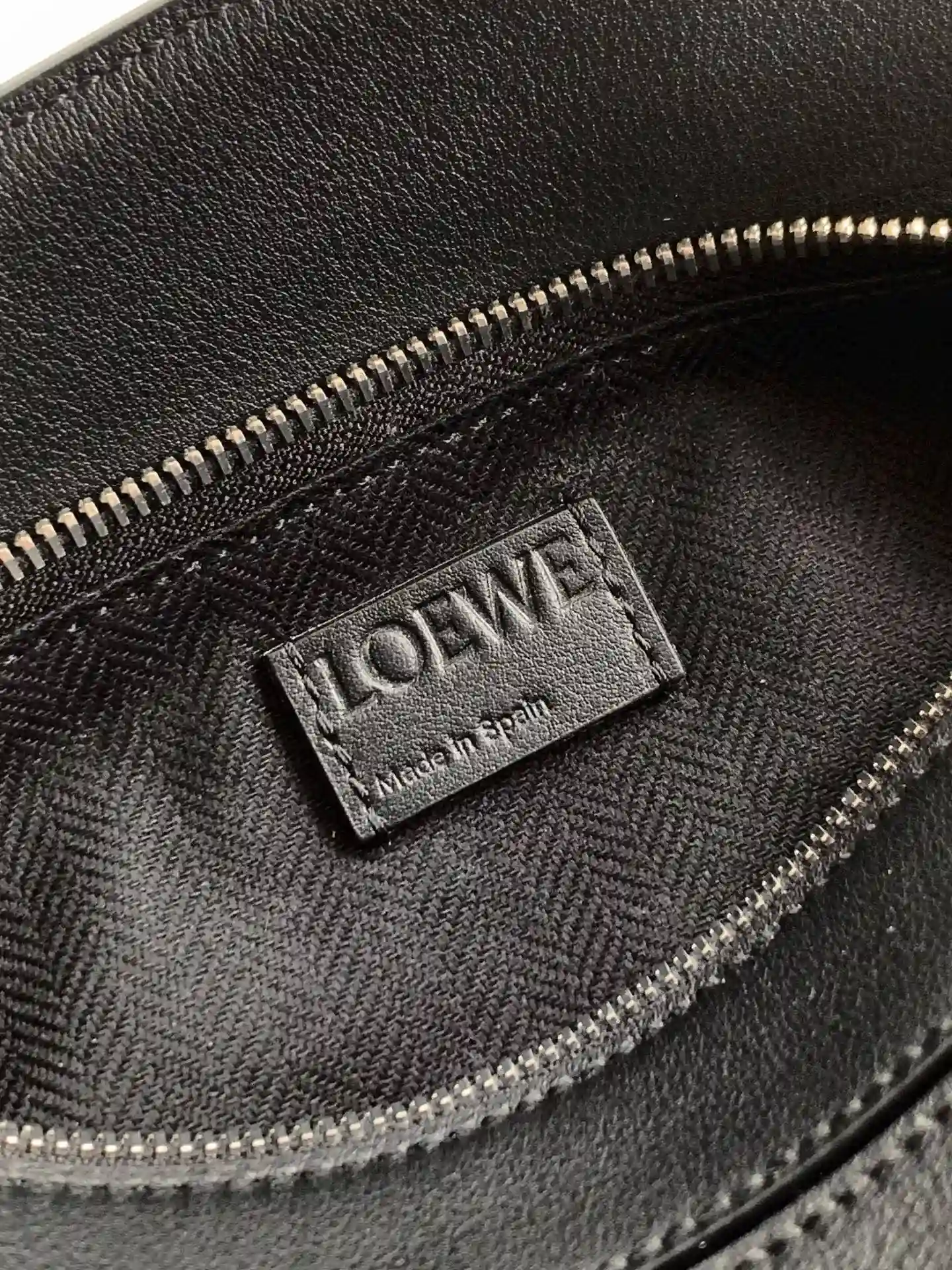 Loewe Black Puzzle Grained Leather Top Handle Bag product photo from LabelPicks