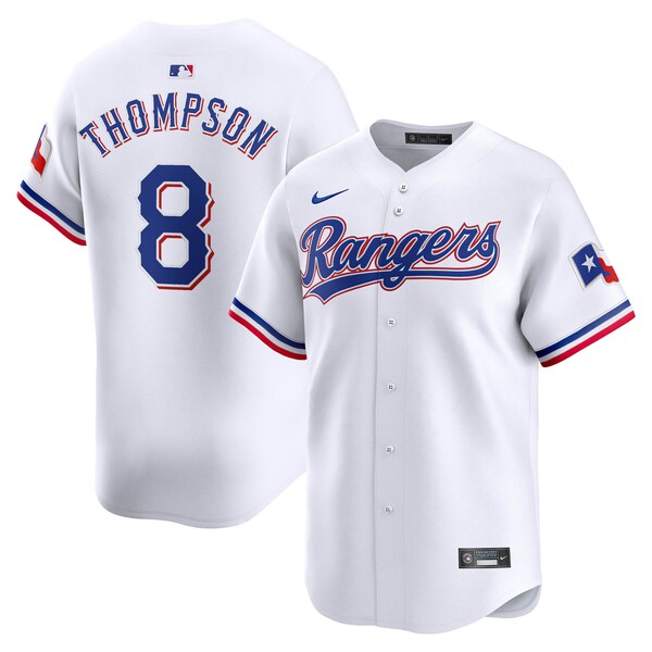 Bubba Thompson Texas Rangers Nike Home Limited Player Jersey - White